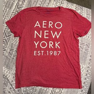 Aeropostale Red Short Sleeve Tee
